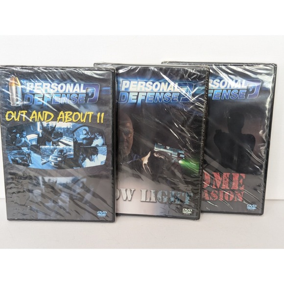 Other - Personal Defense Home Invasion, Low Light, Out & About II (Set Of 3 DVDs, 2012)